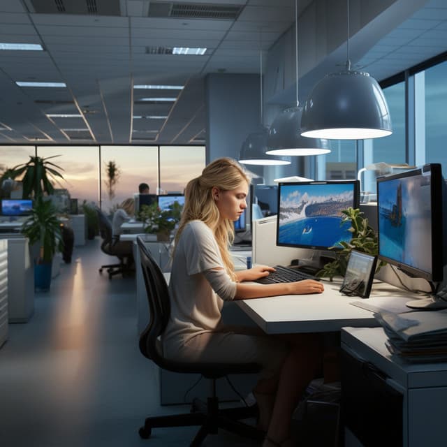 Binaural Work Vibes: Fire Focus - Golden Frequencies