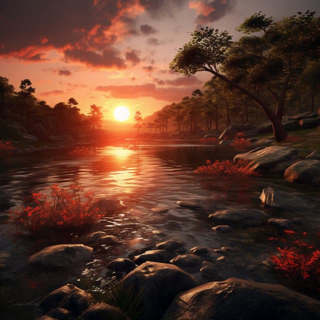 River's Focused Ambience: Concentration Sounds - Focus