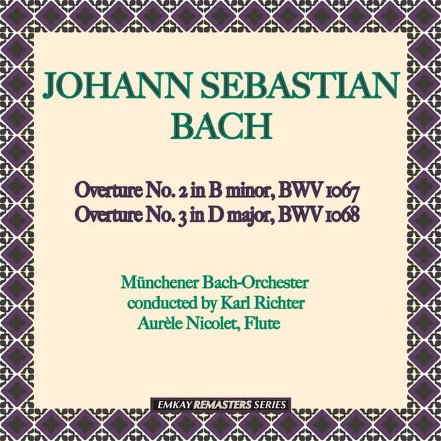 Karl Richter and the Münchener Bach-Orchester with Aurèle Nicolet