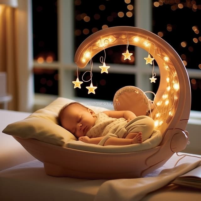 Moonlit Melodies: Baby Sleep Under the Stars - De-Stress Baby Calming Music