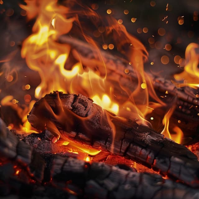 Evening Chill: Fire Relaxation Sounds - Relaxing Symphony