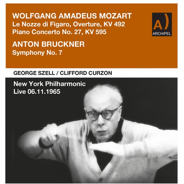 Bruckner and Mozart complete live concerto conducted by George Szell - New York Philharmonic