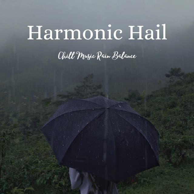 Harmonic Hail: Chill Music Rain Balance - Calm Music
