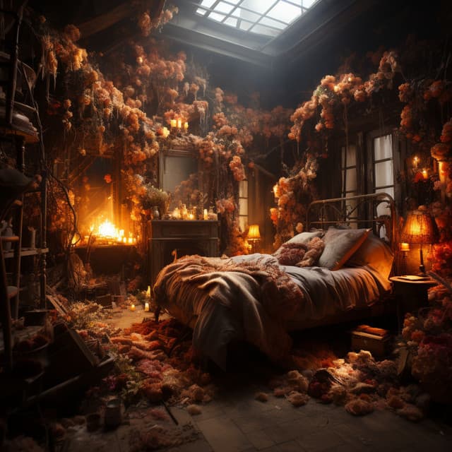 Canción De Cuna Del Fuego Para Un Sueño Profundo: Ambiente Suave Y Luminoso - Grabaciones del hombre de la montaña