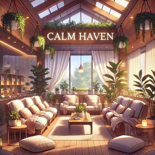 Calm Haven: Relaxing Lobby Sanctuary - Lofi Gaming