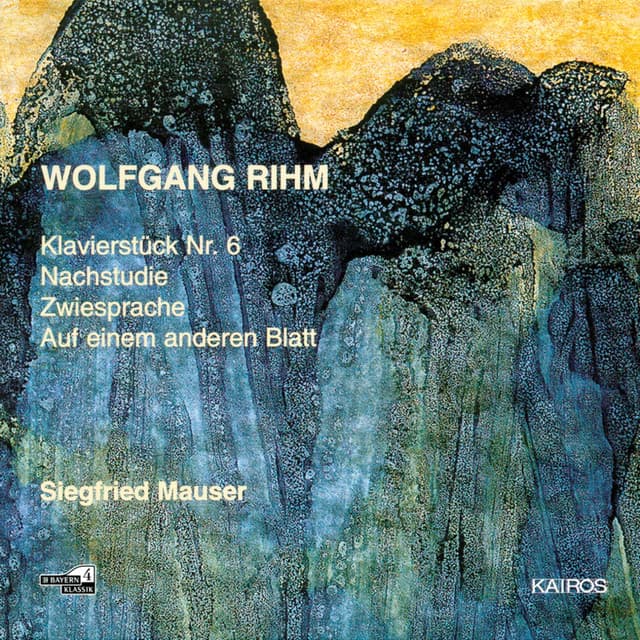 Wolfgang Rihm: Piano Music - Wolfgang Rihm