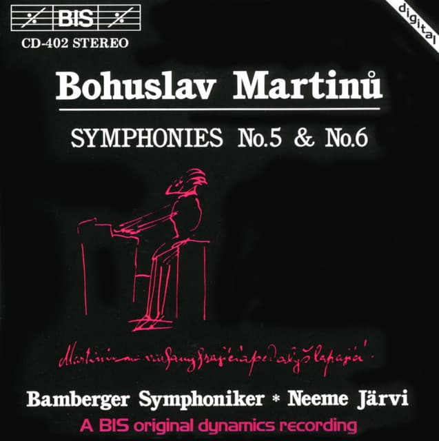 Martinů, B.: Symphonies Nos. 5 & 6 - Bohuslav Martinů
