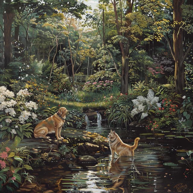 Aguas Ronroneantes: Música De Consuelo Para Gatos - Música calmante para gatos