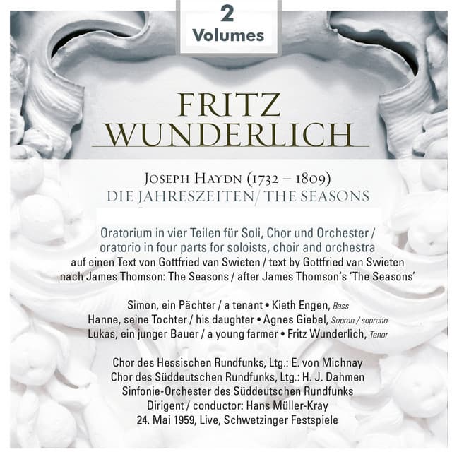 Fritz Wunderlich, Vol. 1 - Joseph Haydn