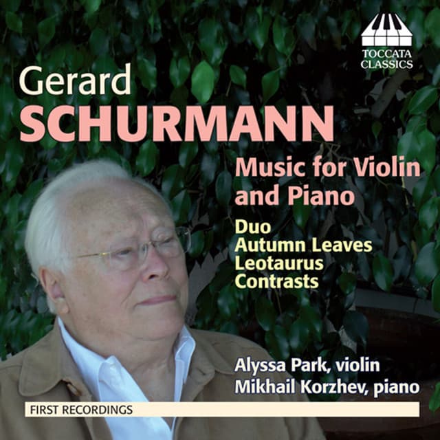 Schurmann: Music for Violin & Piano - Gerard Schurmann