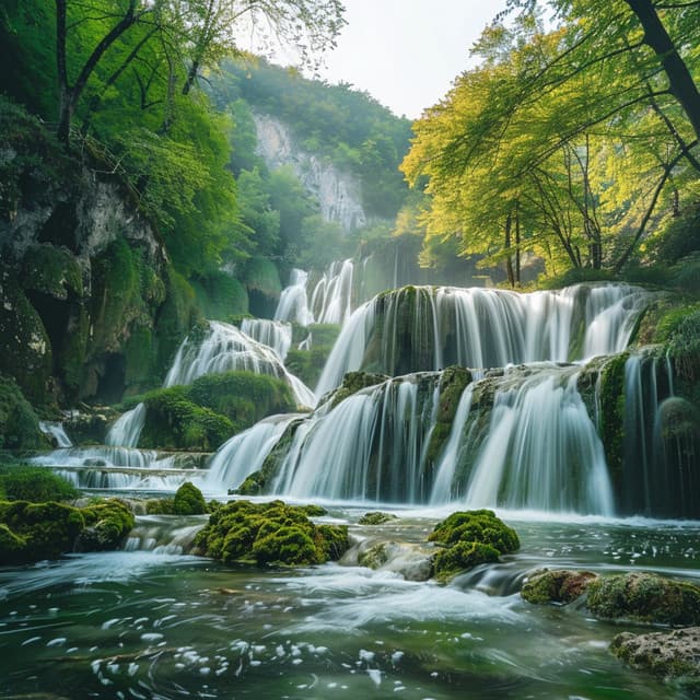 Armonía Del Río: Cadencias De Notas Fluyentes - Vibraciones irreales