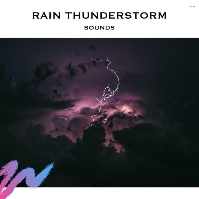 Rain Thunderstorm Sounds - ASMR Earth