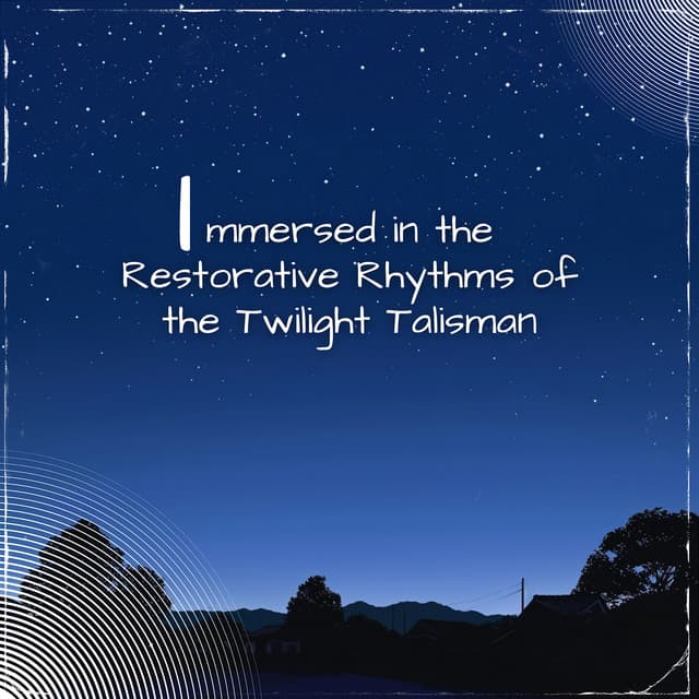 Immersed in the Restorative Rhythms of the Twilight Talisman - Sleep Music Playlist