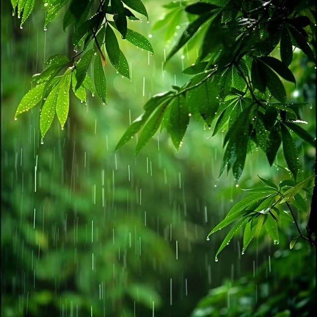 Relajación Suave De Lluvia Con Sonidos Binaurales - VIDA ASMR