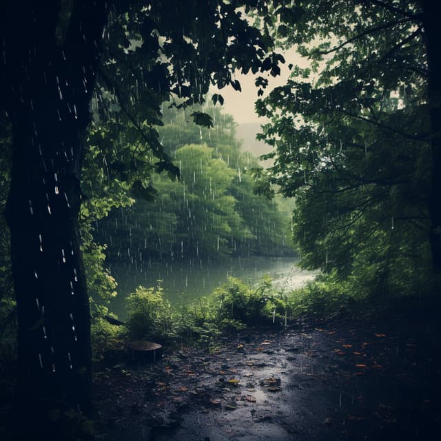 Binaural Rain for Pets: Calming Sounds for Animal Relaxation - Relaxing Night Pets