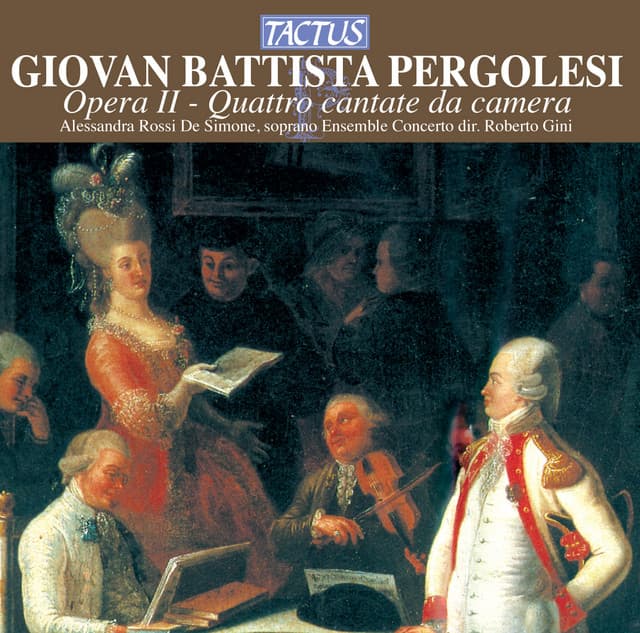 Pergolesi: Quattro cantate da camera - Giovanni Battista Pergolesi