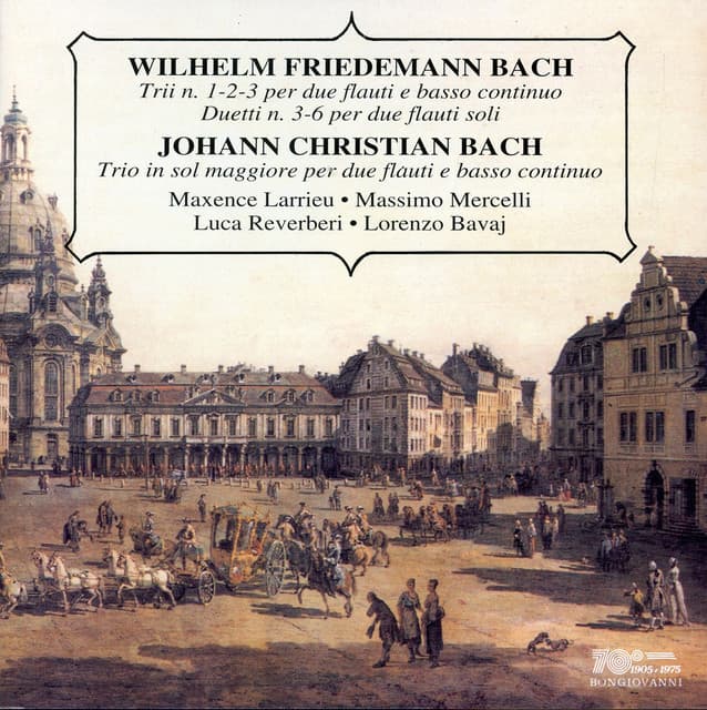 W.F. & J.C. Bach: Trii e duetti - Wilhelm Friedemann Bach