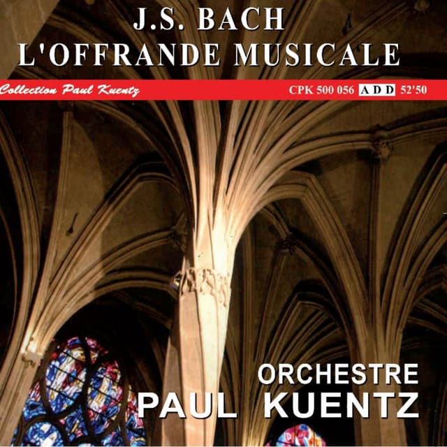 J.S. Bach : L'offrande musicale, Musikalishes Opfer BWV1079 - Johann Sebastian Bach