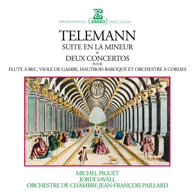 Telemann: Suite en la mineur, Concertos pour flûte à bec, viole de gambe & hautbois baroque - Georg Philipp Telemann
