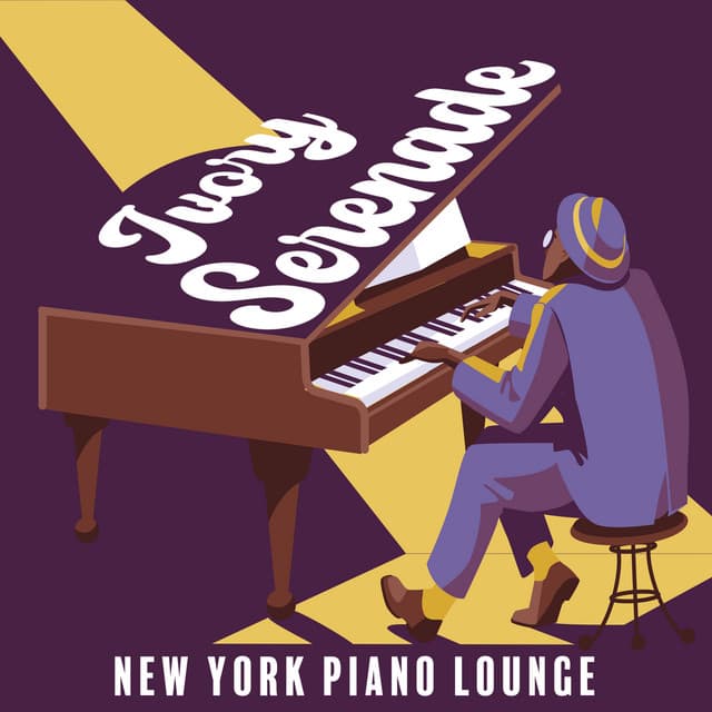 Ivory Serenade: New York Jazz Lounge with Relaxing Piano Bar Music for Studying, Working, Sleeping - Piano Atmosphere Ensemble