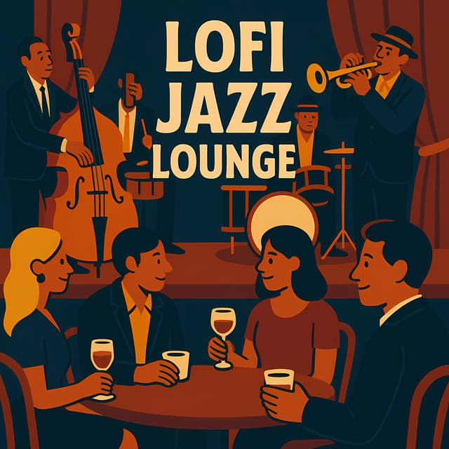 Jazz Lounge Lofi Chill Jazzy Cafe Beats To Study Game Work - Instrumental Jazz Music Ambient