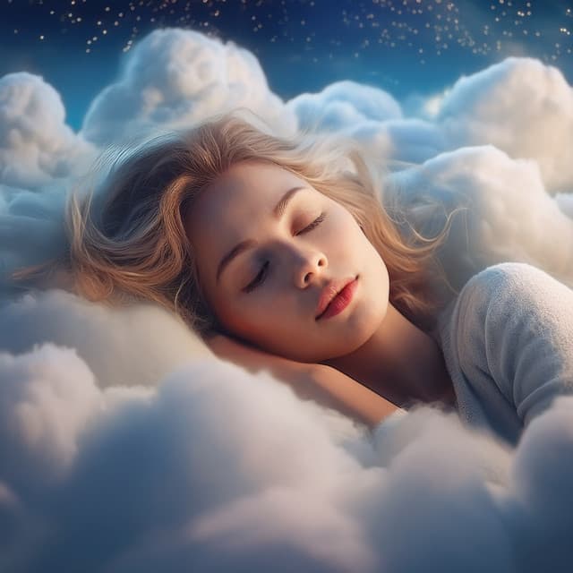 Vibraciones Nocturnas De Sueño: Armonías Serenas Para Un Descanso Profundo - rosa azul