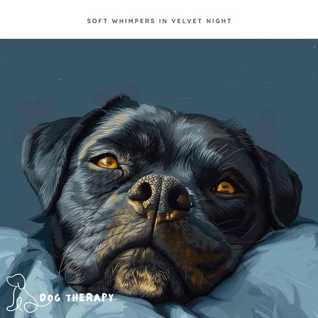 Soft Whimpers in Velvet Night - Dog Therapy
