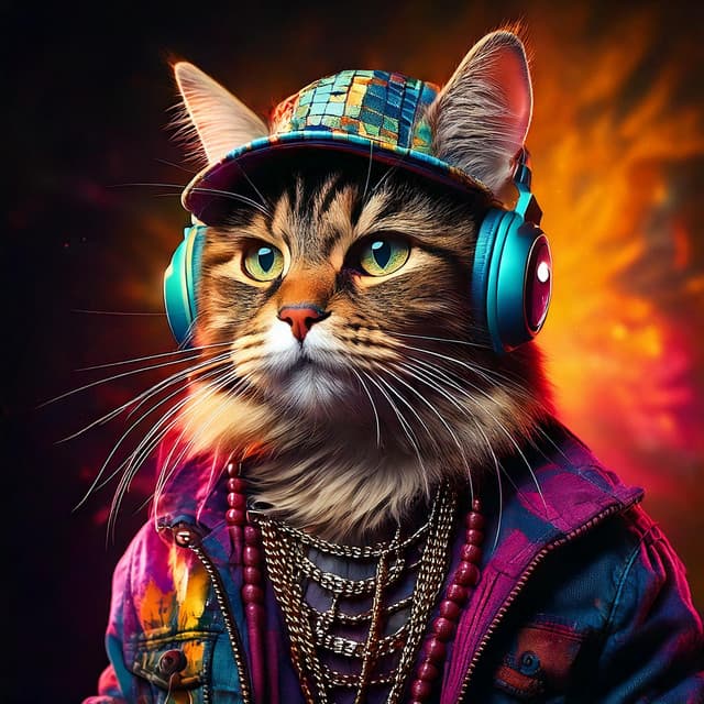 Cat Vibes: Hip Hop for Purring Companions - Productivity Increasing Lofi