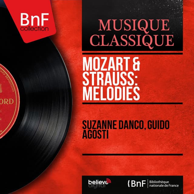 Mozart & Strauss: Mélodies - Suzanne Danco