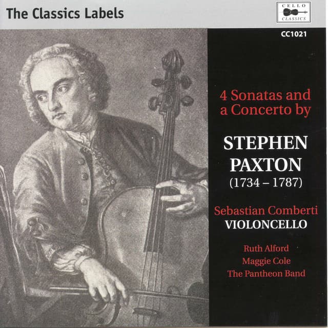 Paxton: Cello Sonatas & Concerto - Stephen Paxton