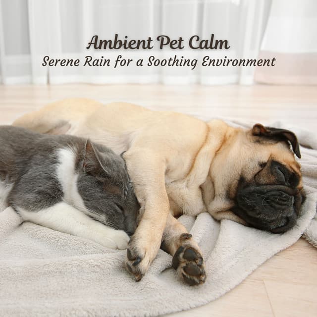 Ambient Pet Calm: Serene Rain for a Soothing Environment - ASMR Rain Sound