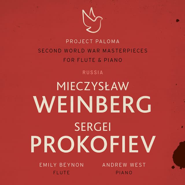 Project Paloma - Second World War Masterpieces for flute & piano - Andrew West