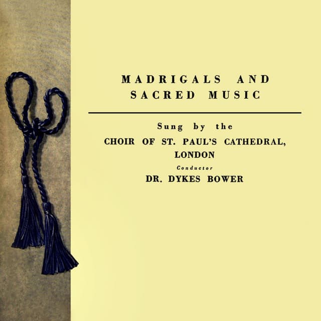 Madrigals and Sacred Music - Orlando Gibbons