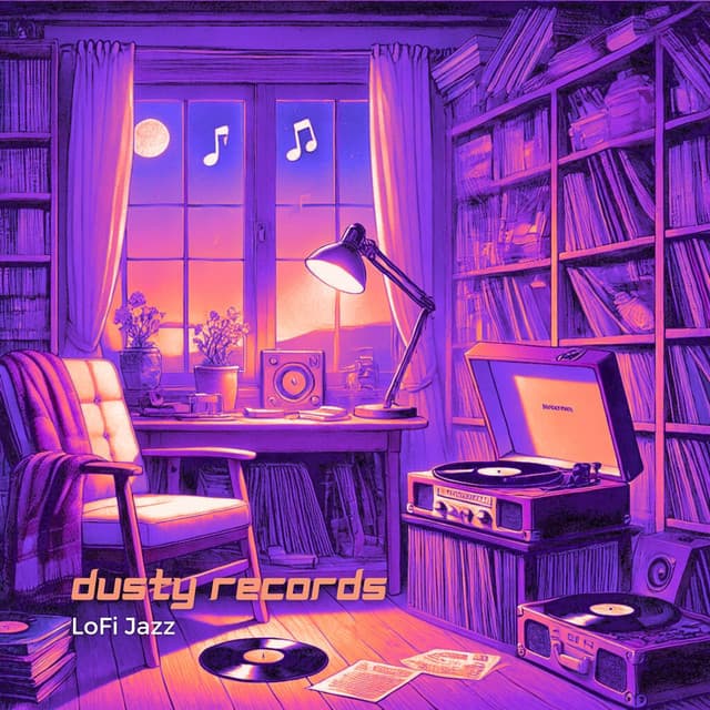 Dusty Records: Jazzhop Collection - LoFi Jazz
