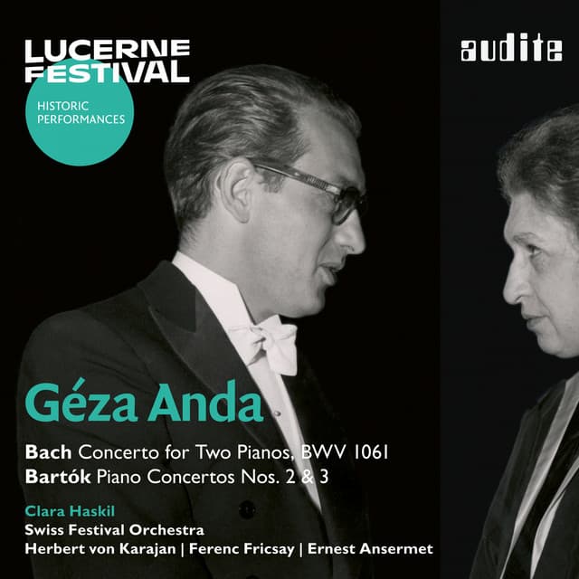 Géza Anda and Clara Haskil play Bach and Bartók - Géza Anda