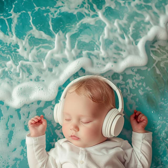 Binaural Ocean Lullaby: Baby Sleep Waves - Sleep Sounds HD