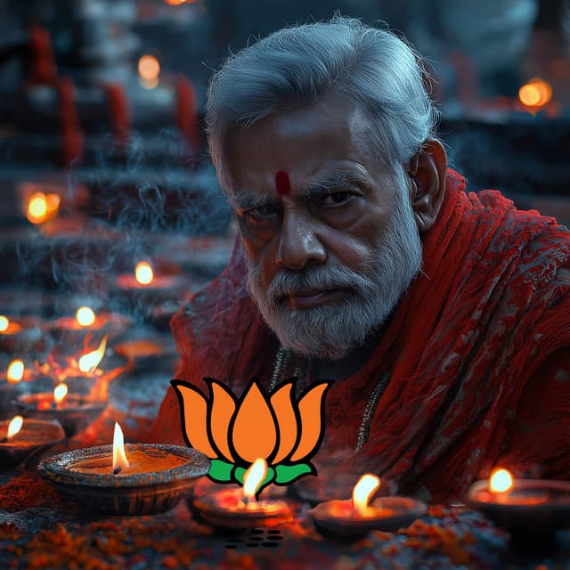 Mahatma Modi Happy Diwali - BJP