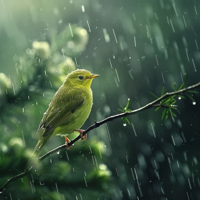 Binaural Nature Calm: Soothing Rain and Birds for Relaxation - Nature Sound Series