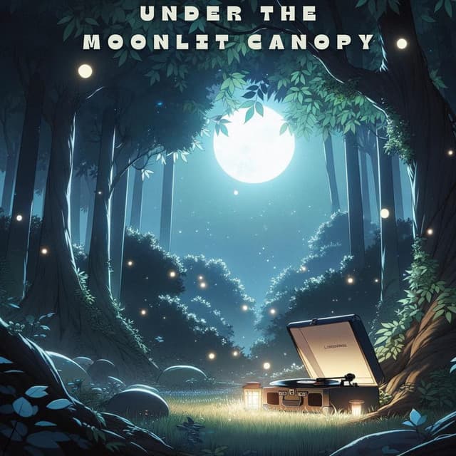 Under the Moonlit Canopy: Lofi After Dark - MellowMood LoFi