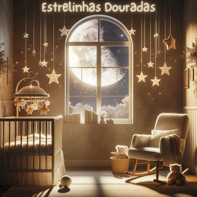 Estrelinhas Douradas: Canções de Lua para Bebês Sonolentos - Música Mágica para Bebês de Sono