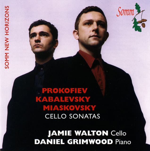 Prokofiev, Kabalevsky, & Myakovsky: Cello Sonatas - Daniel Grimwood