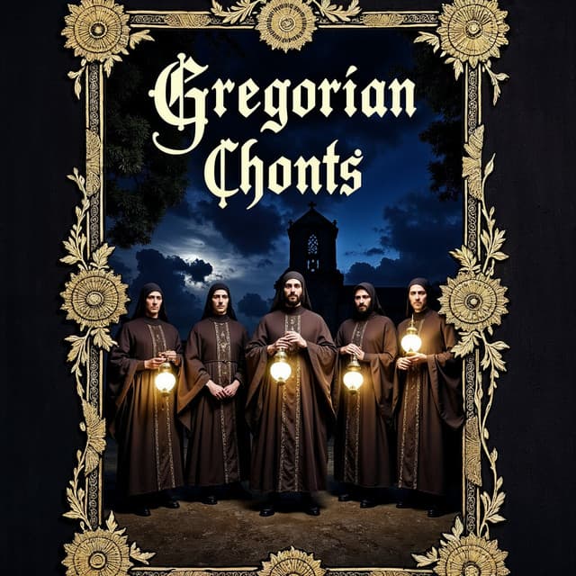 Chants of the Divine Order | Meditative Monastic Harmonies - Gregorian Chanting Monks