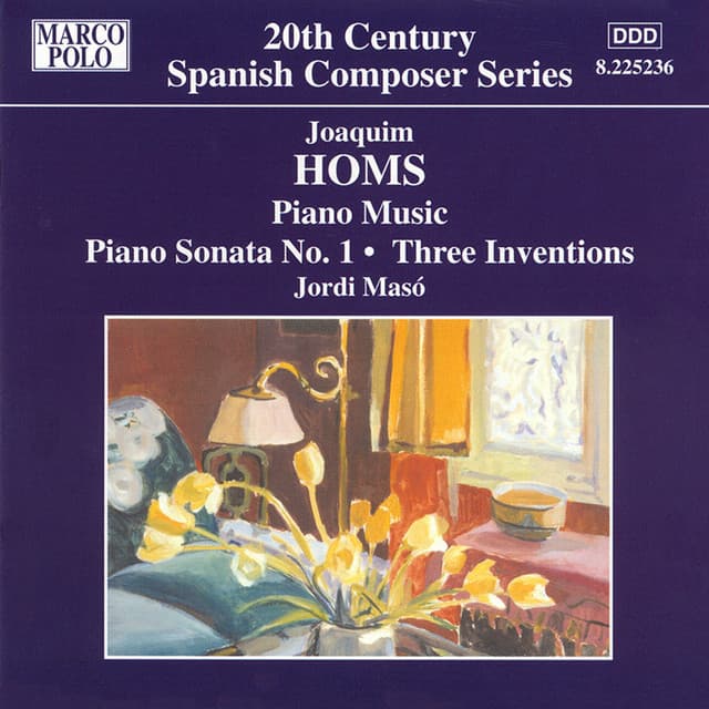 Homs: Piano Sonata No. 1 / Remembrances / Three Envocations - Joaquim Homs