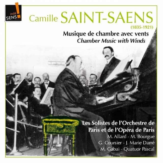Saint-Saens: Musique de chambre avec vents - Camille Saint-Saëns