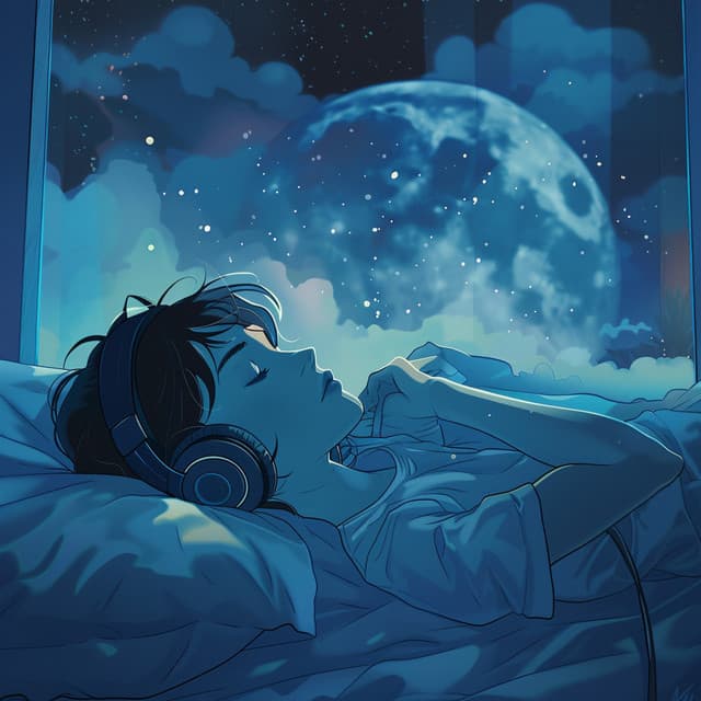 Sleep Harmony Lofi: Gentle Dream Pulse - Sleeping Alpha Waves