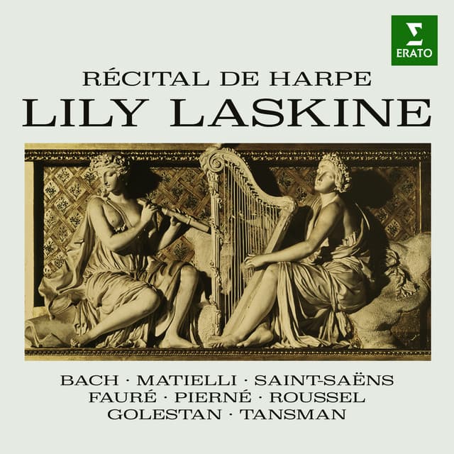 Récital de harpe: Bach, Saint-Saëns, Fauré, Roussel... - Lily Laskine