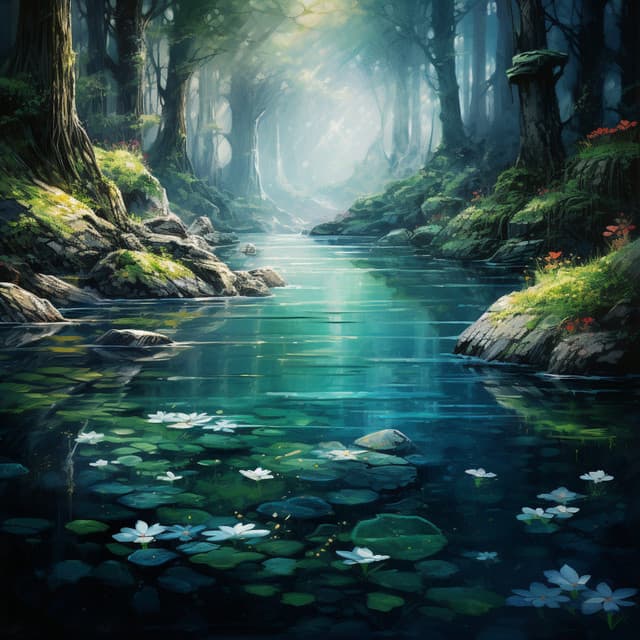 Concentration Sounds: Binaural Focus with Flowing Water - Divine Diva