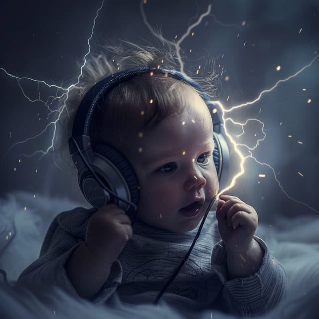 Baby's Thunder Melody: Joyful Tunes - Sea Waves Sounds for Babies