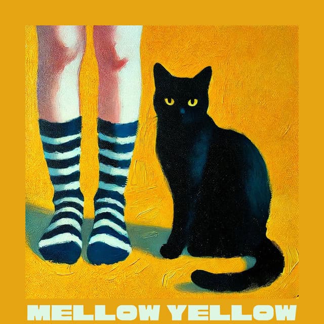 Mellow Yellow: The Purrfect Blend - Coffee Lounge Collection