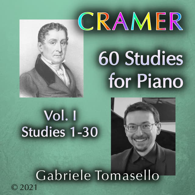 Cramer 60 Studies for Piano, Vol. I - Johann Baptist Cramer